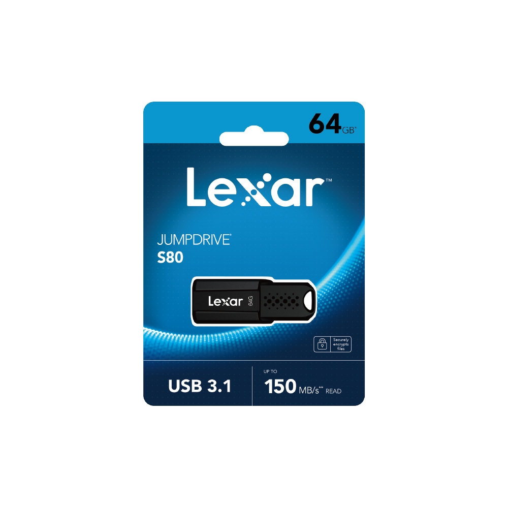 แฟลชไดรฟ์ Lexar S80 64GB USB 3.1 Flash Drive_5