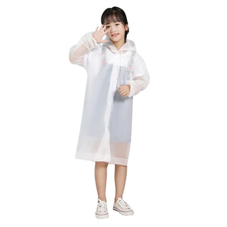 (พร้อมส่ง)Su188 เสื้อกันฝนเด็ก ชุดกันฝนเด็ก EVA คุณภาพสูง ยืดหยุนได้ดี(เหมาะสำหรับ 90-135cm.)