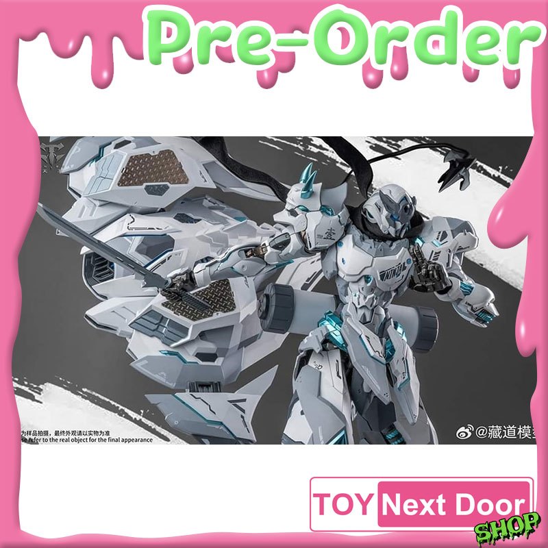 Pre-Order Cangdao Model : 1/72 CD-07W White Ninja Chou