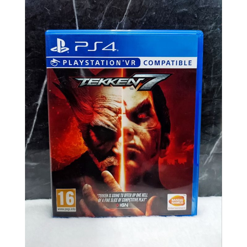 tekken7 ps4 เกมส์ต่อสู้เล่นได้1-2คน