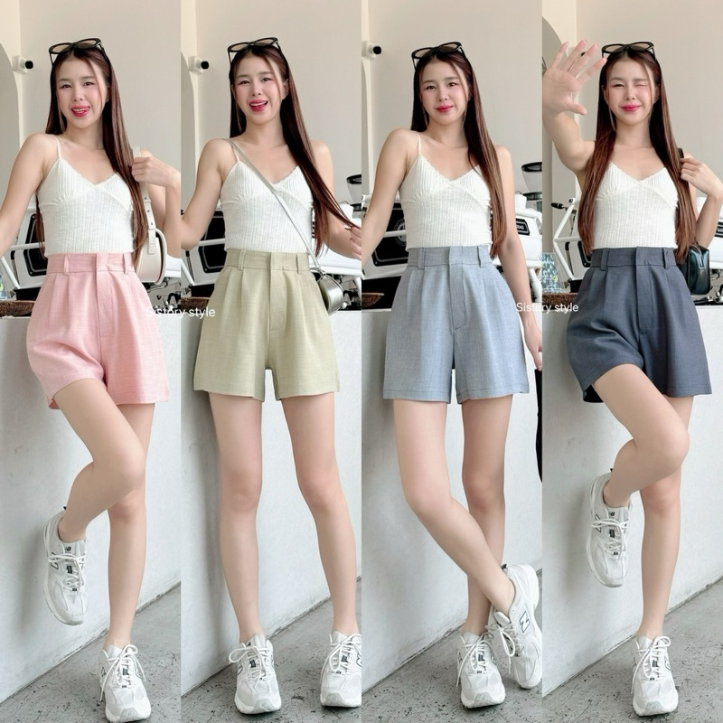 Richy pants กางเกงขาสั้น 1หู ป้ายSistory