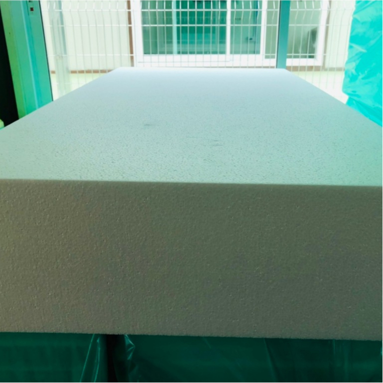 EPS Foam (P Grade)  เกรดลามไฟ ขนาด 60cm x 120cm หนา 6 นิ้ว (หนาแน่น 0.65 ปอนด์) ราคา 234 บาท/แผ่น