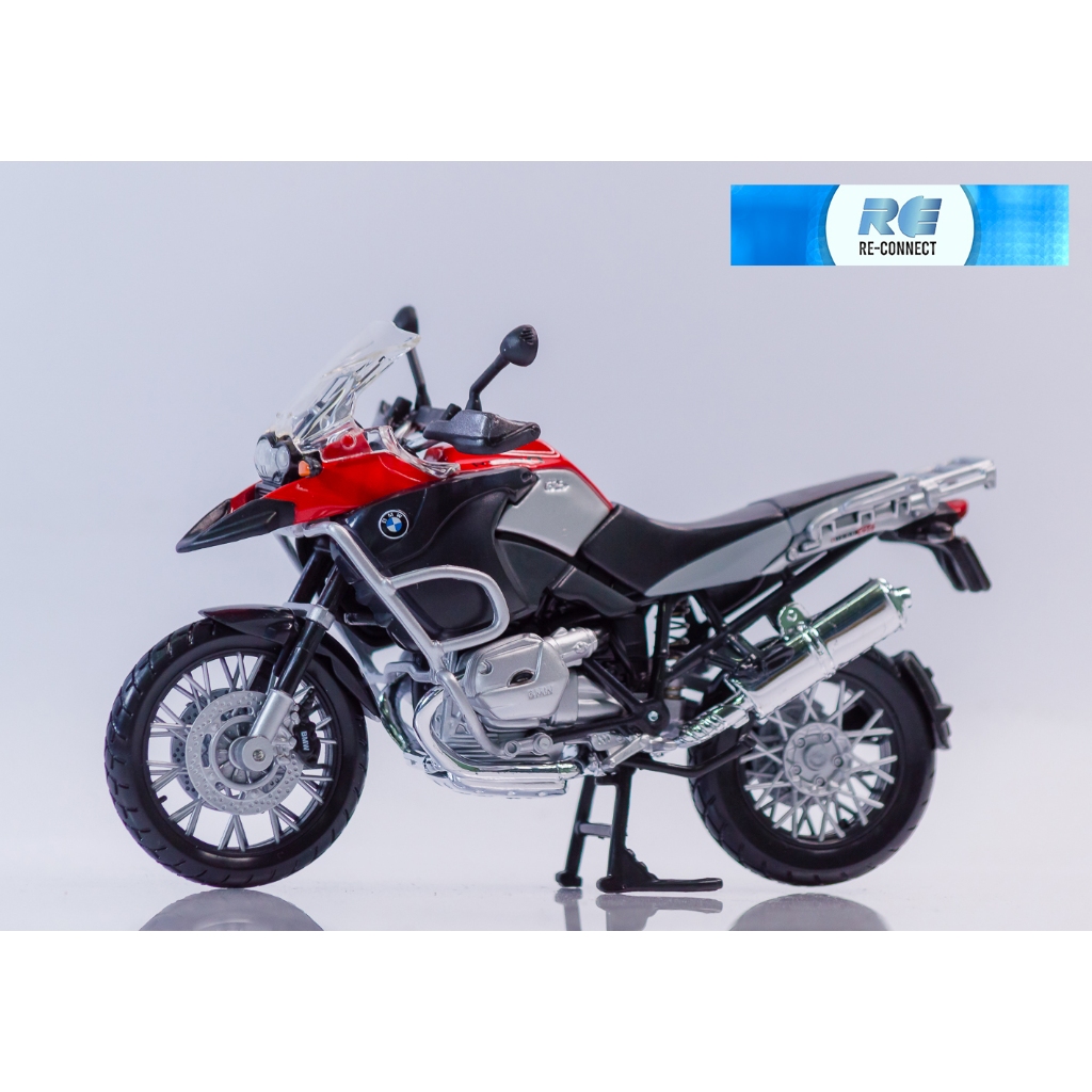 โมเดลรถมอเตอร์ไซค์ รถจักรยานยนต์ บีเอ็มดับเบิลยู ของเล่น สะสม Maisto 1:12 Motorcycle BMW  R1200 GS M