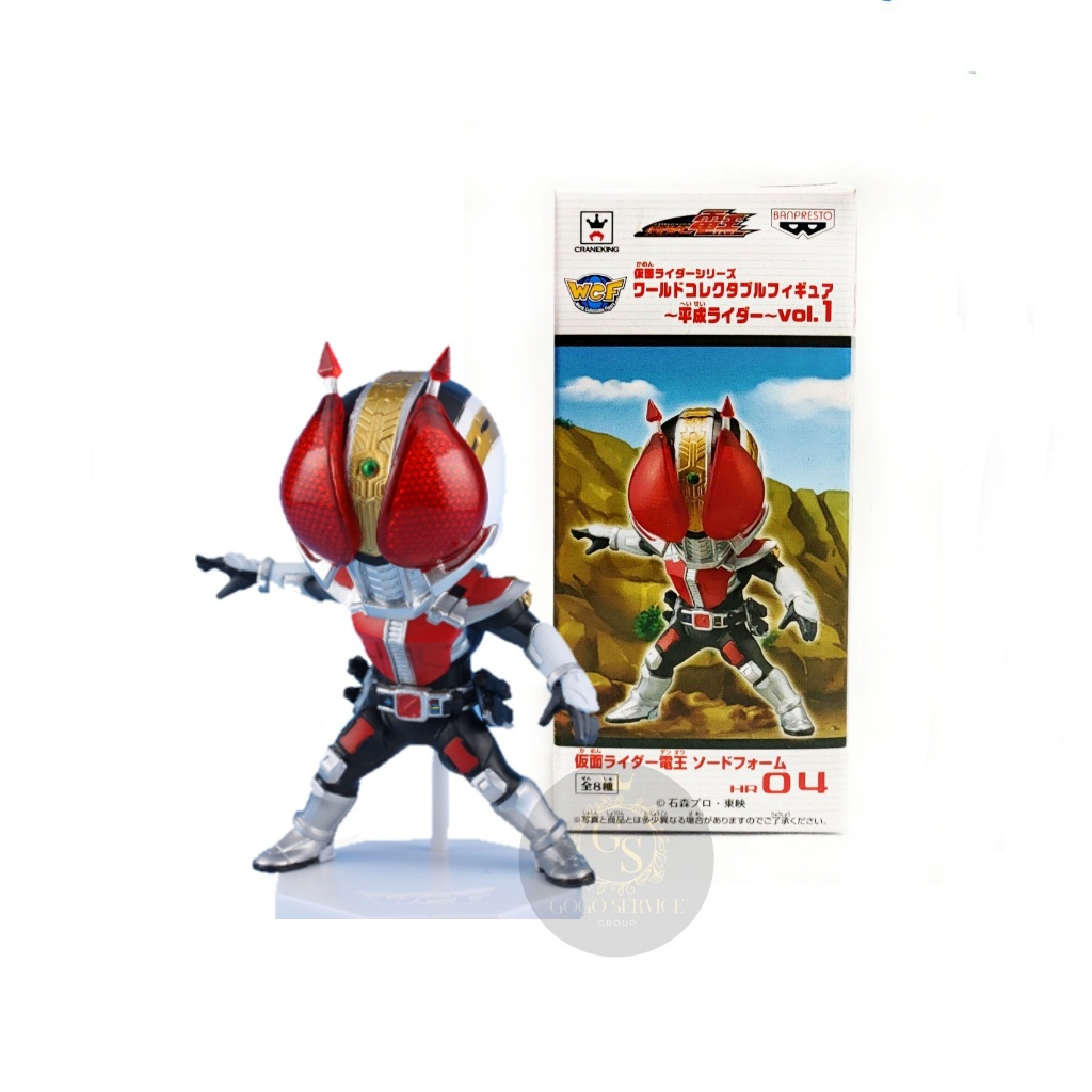 Banpresto WCF Kamen Rider Den-O Vol.1 HR04 โมเดล คาเมนไรเดอร์ มาสไรเดอร์ เดนโอ โมเดลหัวโต ของแท้