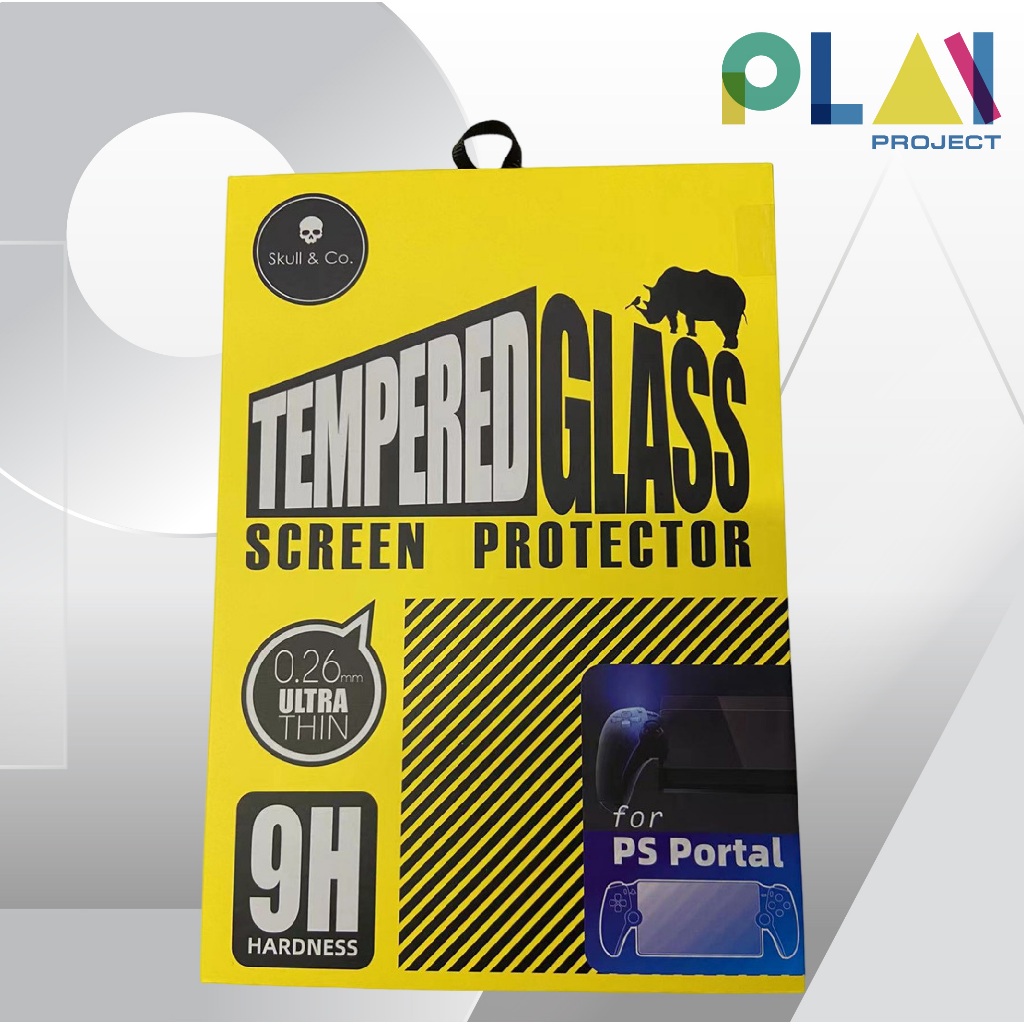 Skull & Co. ฟิล์มกระจก Tempered Glass Screen Protector สำหรับ PS Portal [PlayStation5] [PS5]