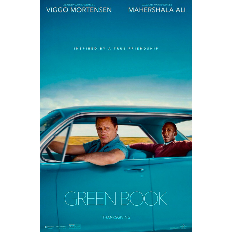 โปสเตอร์ หนัง  Green Book กรีนบุ๊ค 11.5 X 16.5 นิ้ว (A3)