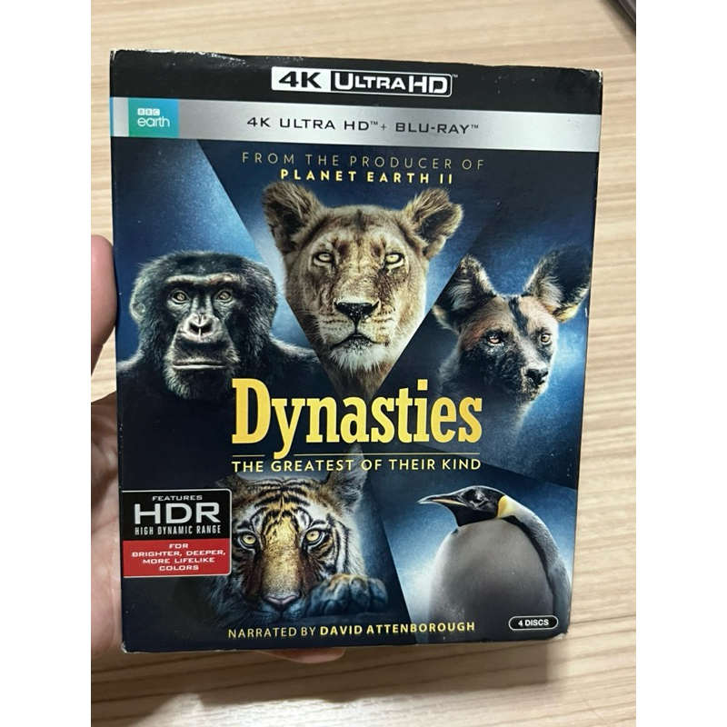 [พร้อมส่ง] Dynasties (สารคดี BBC / 4K + Blu-ray) แท้