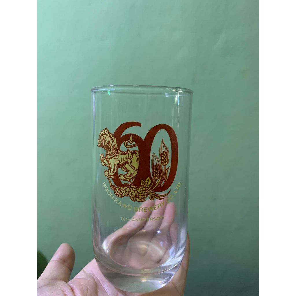 แก้วเบียร์สิงห์60th ANNIVERSARY