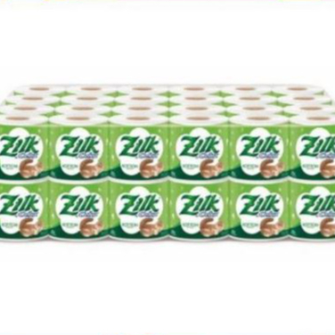 ซิลค์ คอตตอน กระดาษชำระ กระดาษทิชชู่ แพ็คละ48ม้วน +++Tissue Zilk Kotton ยกแพ็ค 48ม้วน+++