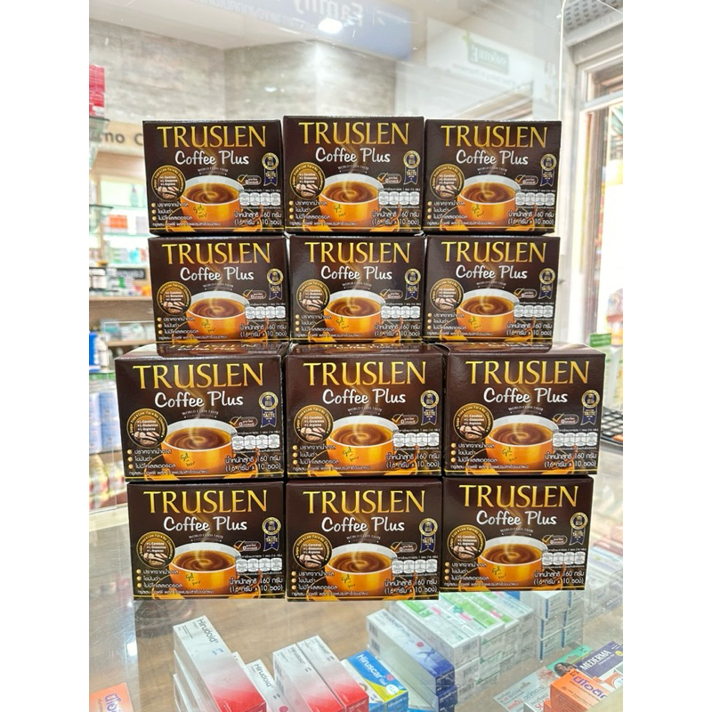 TRUSLEN COFFEE PLUS กาแฟทรูสเลน คอฟฟี่ พลัส  10 ซอง