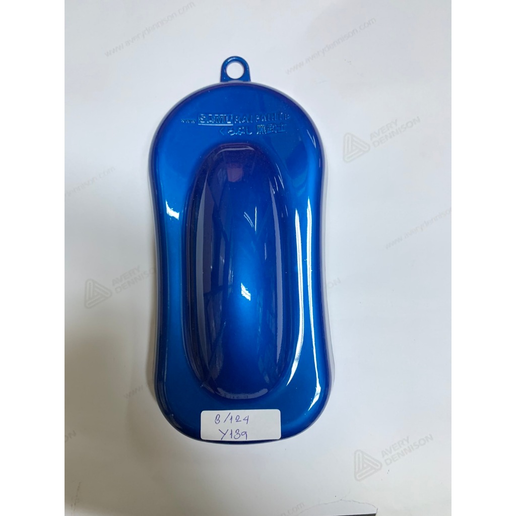 สีสเปรย์ซามูไร Y139 สีน้ำเงินแก้ว Marine Blue Yamaha สีมอเตอร์ไซค์