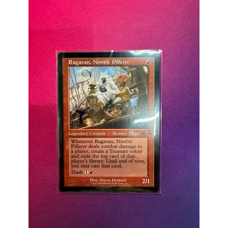 Modern Horizons 2 Variants: Ragavan, Nimble Pilferer (0011 - MH3 Retro Frame)