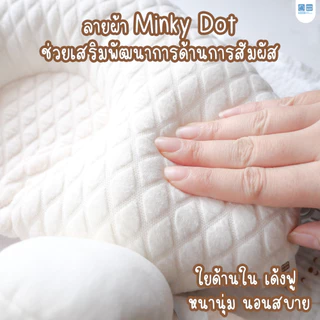 FIN หมอนหลุมหมอนข้าง หมอนจัดท่านอนเด็ก รุ่น BBL17 หมอนหัวทุย หมอนหนุนเด็ก