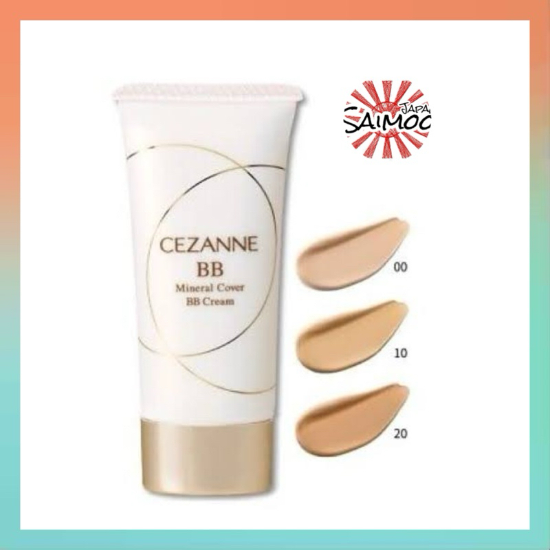จัดส่งไว Cezanne Mineral Cover BB Cream 30g. เน้นการปกปิด อำพรางรูขุมขุน ผสานคุณค่าการบำรุงอย่างเข้นข้น