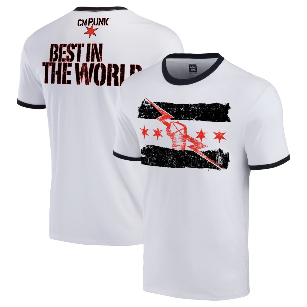 CM Punk Best In The World Shirt เสื้อยืด เสื้อมวยปล้ำ