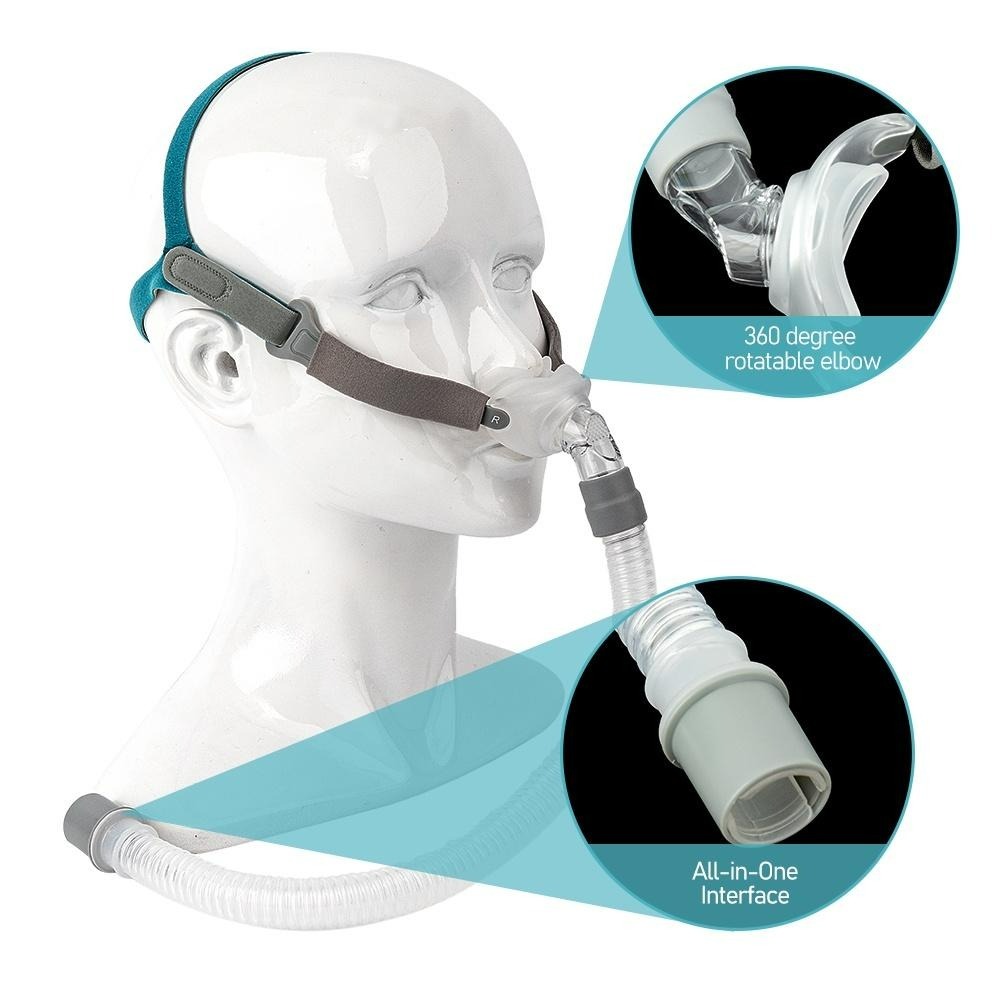 P2 Nasal Pillow CPAP Mask Silicone SML Size All In