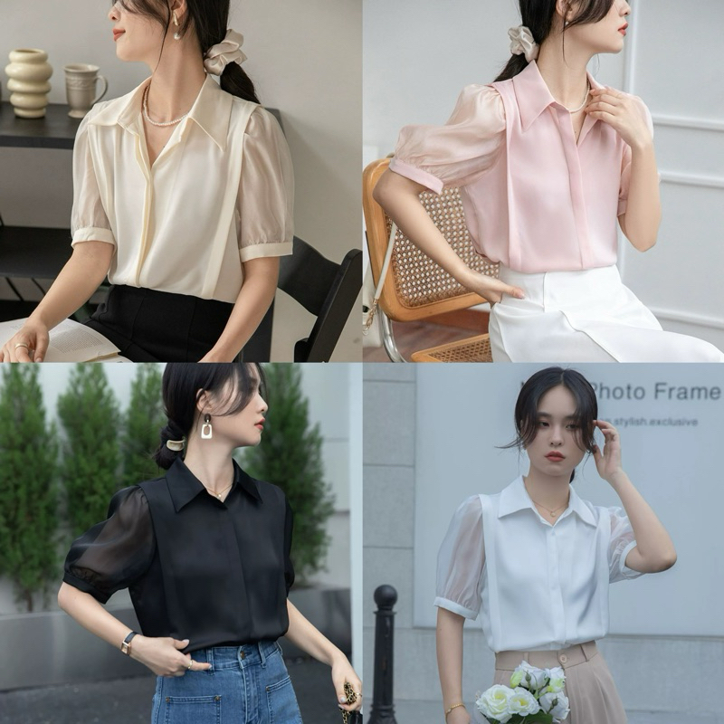 เสื้อทำงานออฟฟิศ แบบเรียบร้อย