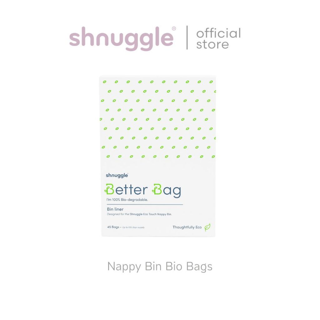 Shnuggle Nappy Bin Bio Bags ถุงขยะสำหรับถังขยะทิ้งผ้าอ้อมที่ใช้แล้ว
