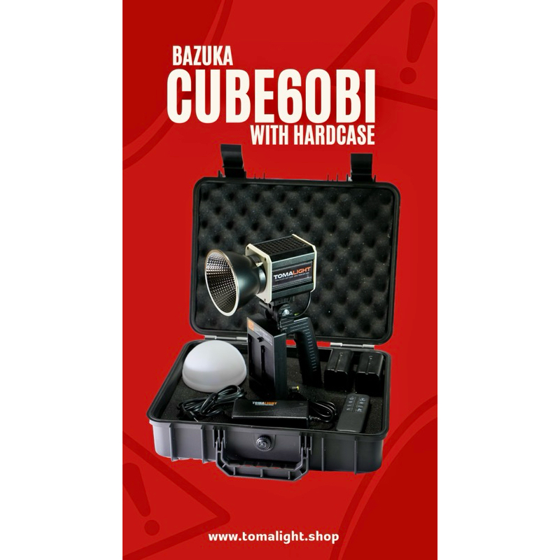[ สต๊อกไทย ] Bazuka CUBE60Bi Boxset ครบชุด