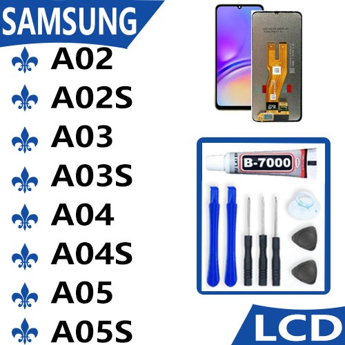 หน้าจอ samsung A02/A02S/A03/A03S/A04/A04S/A05/A05S จอแท้ จอซัมซุง กาแลคซี่ จอ + ทัช LCD screen Displ