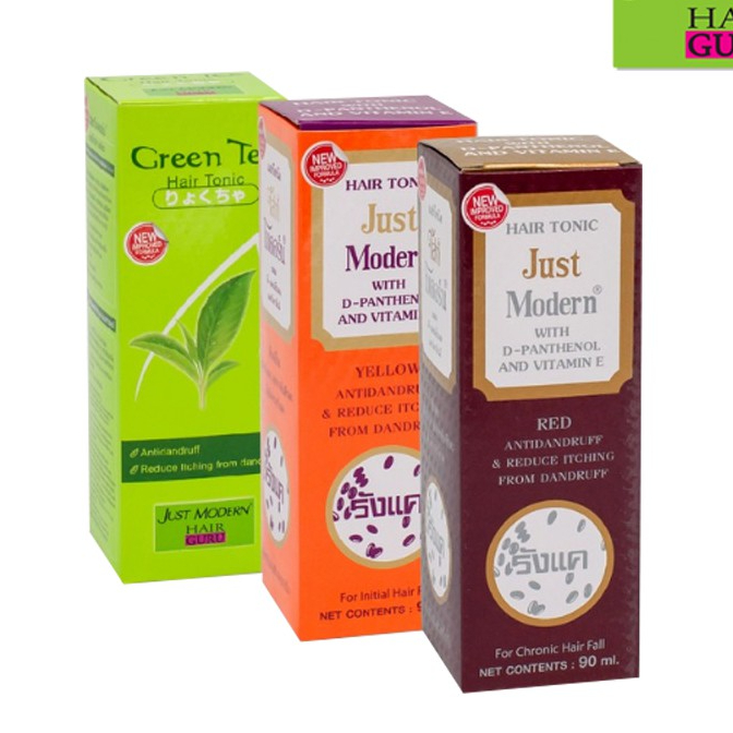จัสท์ โมเดอร์น แฮร์ โทนิค ขจัดรังแค ลดอาการคัน 90 มล. Just Modern Hair Tonic Anti-dandruff & Reduce Itching ราคา ถูกที่สุด ดีลบีเคเค แกลเลอรีภาพที่ 3