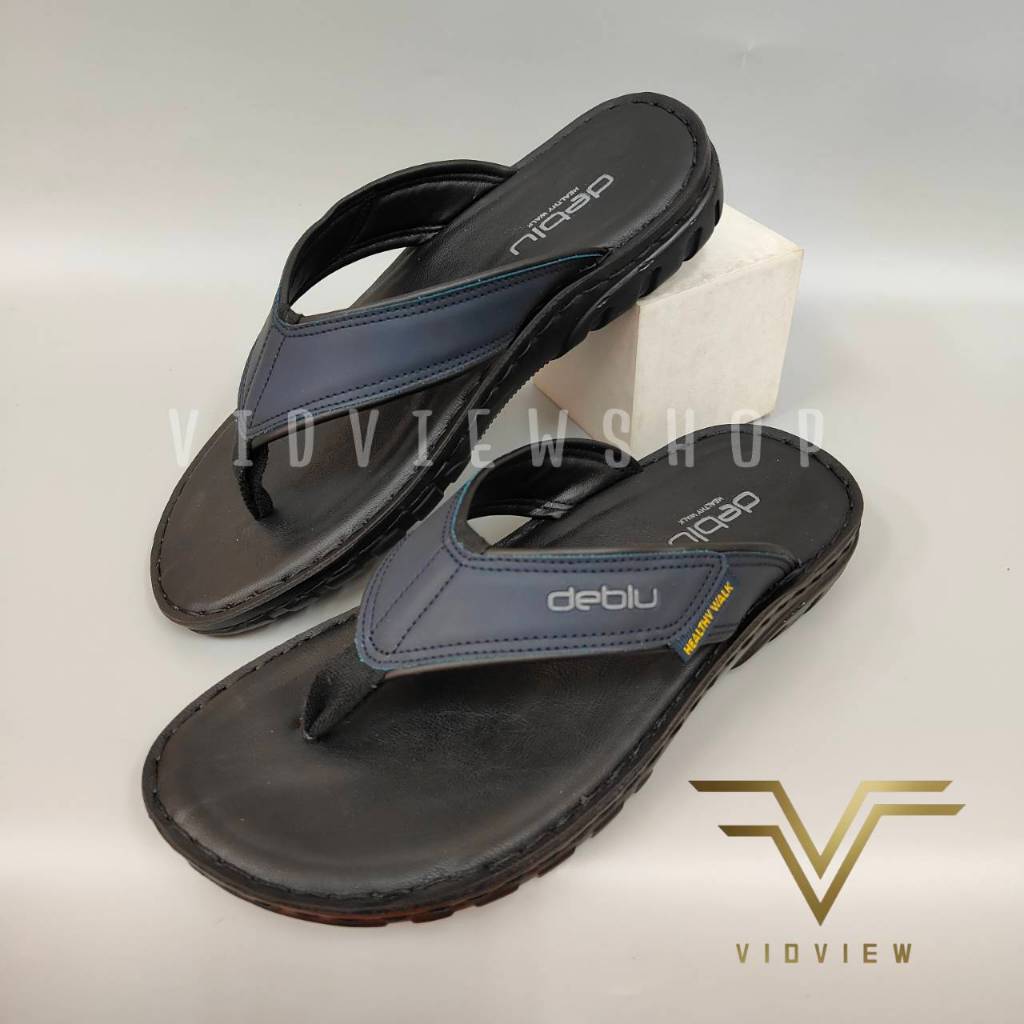 VIDVIEW !!ลดสนั่น!! รองเท้าแตะชาย แบบหูหนีบ เพื่อสุขภาพ Deblu M4727 เบอร์ 39-44 สไตล์แฟชั่น