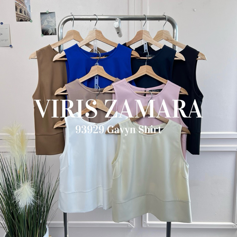 (ผ้าโทลี่) Viris Zamara 93929 Gavyn Shirt