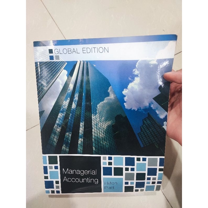 Text Book มือสอง สภาพดี : Managerial Accounting