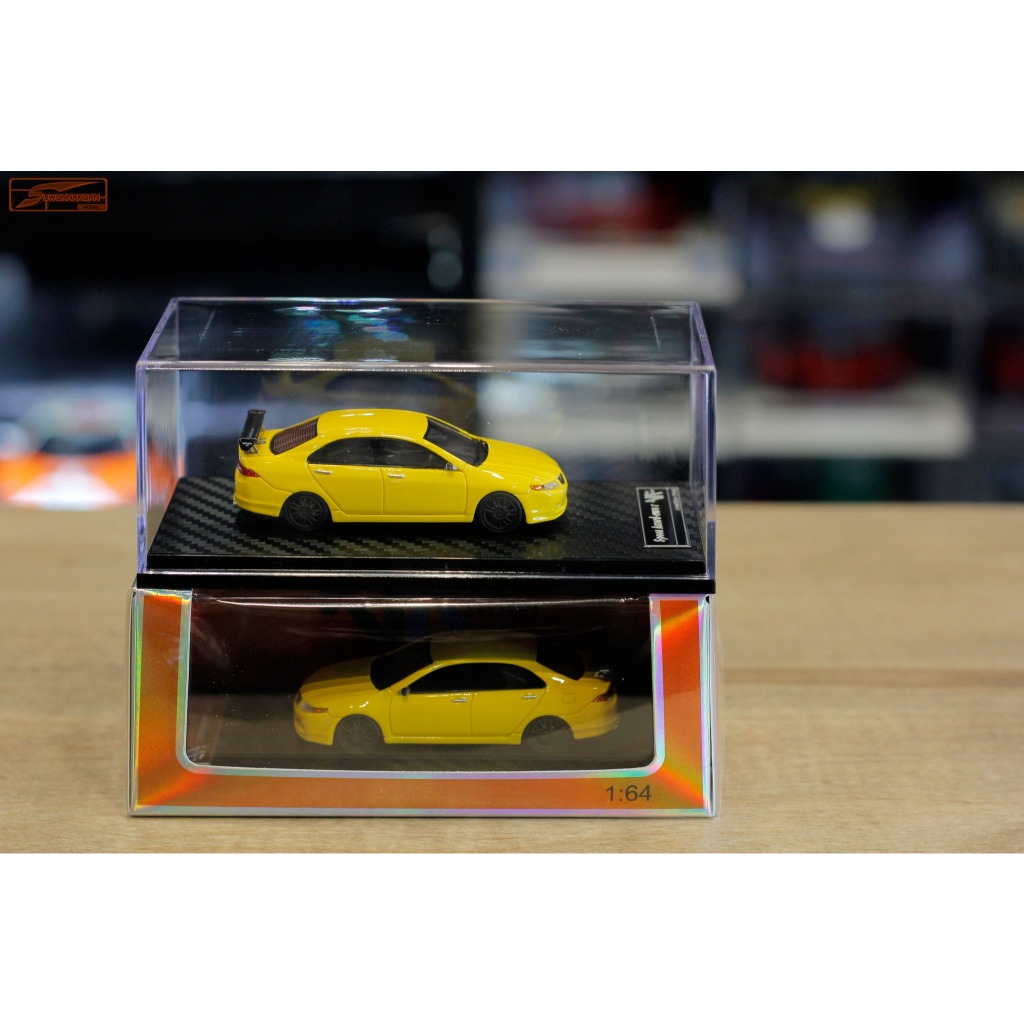 NICE AUTO 1/64 Honda Accord euro R Yellow