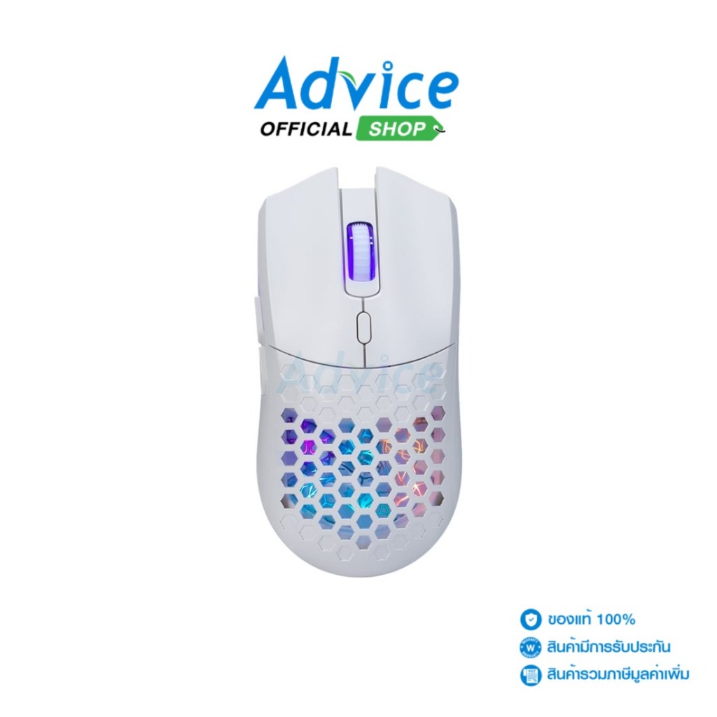 NUBWO WIRELESS BLUETOOTH MOUSE NM-103W WHITE - A0154838