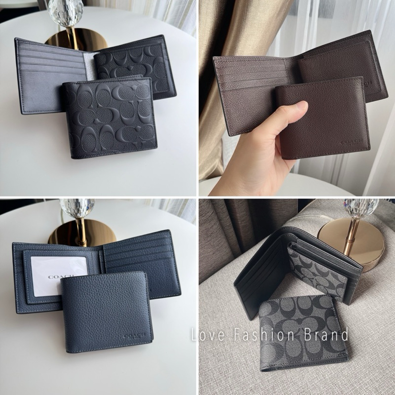 👑ผ่อน0%👑กระเป๋าสตางค์ชาย แบบมีไส้ 74993 75371 cr957 cr398 CR911 cw380 cw365