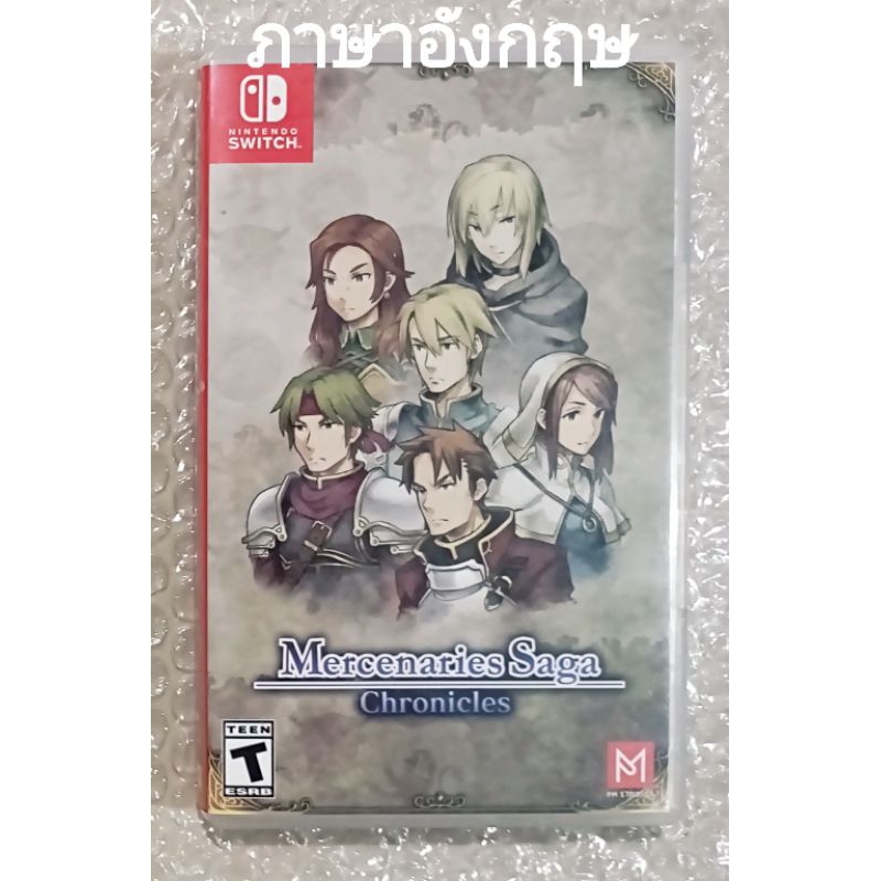 Mercenaries Saga Chronicles ภาษาอังกฤษ ENGLISH NINTENDO SWITCH TACTICS TACTIC EN MERCENARY Mercenari