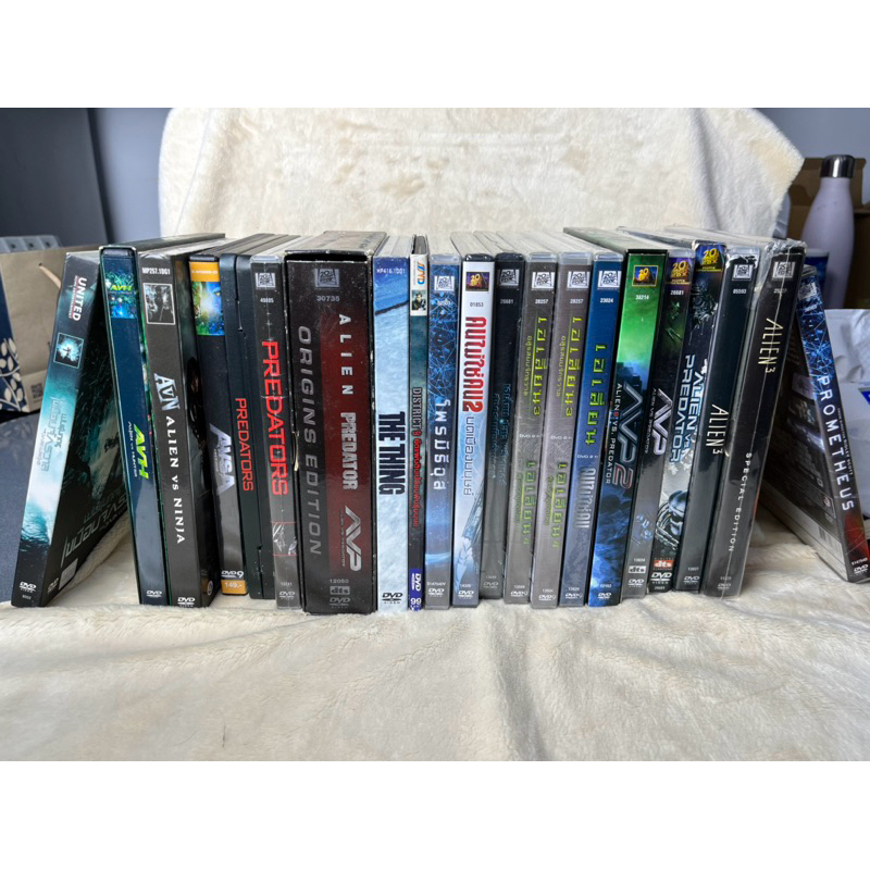 รวม DvD sci-fi เน้น Alien Predator ขายเหมา 21 กล่อง