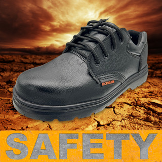 Rock Golden รุ่น RG-03 รองเท้าเซฟตี้ สีดำ รองเท้าหัวเหล็ก ไซ…