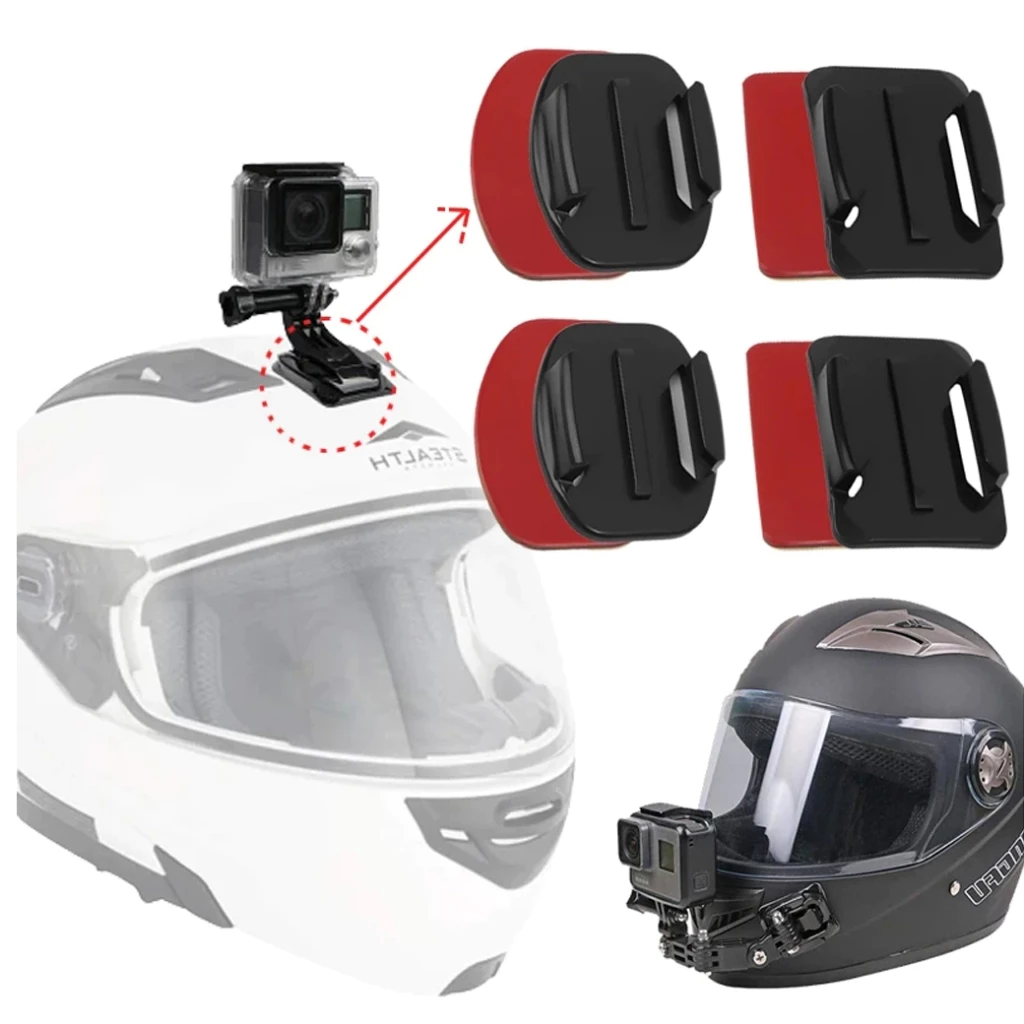 Accessories SJCAM GOPRO อุปกรณ์เสริม ติดหมวก ติดกล้องแอคชั่นแคม thumbnail 7