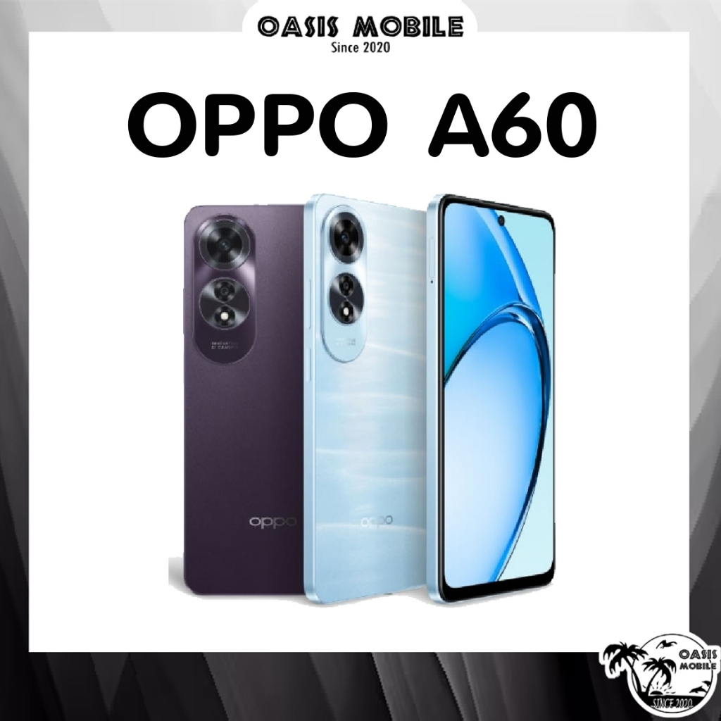 [Hot] OPPO A60 4G Snapdragon 680 6.67" กล้อง 50 MP | A58 8/128 Helio G85 ชาร์จไว แบต 5000 mAh ศูนย์ไ