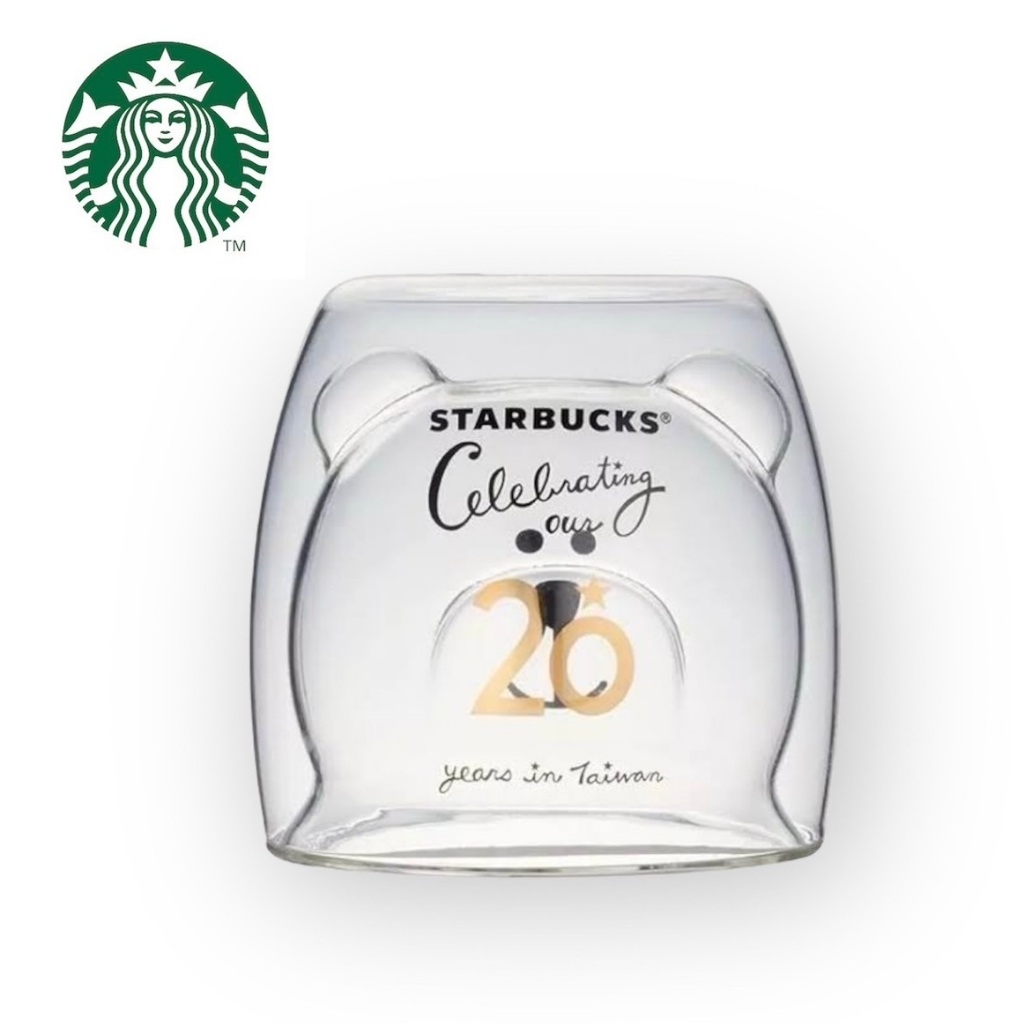 [RARE] 2017 STARBUCKS : DW BEARISTA TAIWAN 20th ANNIVERSARIES หมีใสครบรอบ 20 ปี TAIWAN ของแท้ 100%