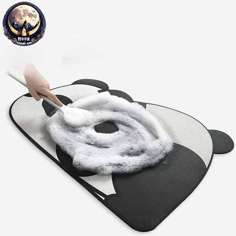 พรมซับน้ำ พรมเช็ดเท้าลายน่ารัก พรมห้องน้ำ พรมห้องครัว พรมเช็ดเท้า พรมรูปสัตว์ พรมห้องนอน ซับน้ำได้ดี กันลื่น - รูปที่ 4