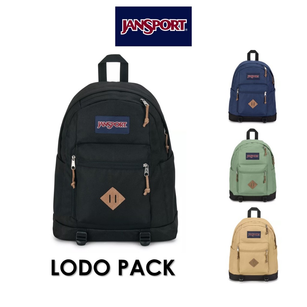 JanSport รุ่น LODO PACK - กระเป๋าเป้ สะพายหลัง กระเป๋าโน๊ตบุ๊ค Laptop 15" เป้ Backpack มีสายรัดแบบปรับได้ช่วยจุของได้มาก