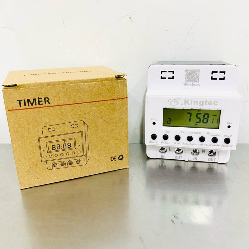 KINGTEC ไทม์เมอร์ 80A นาฬิกาตั้งเวลา 80A แบบดิจิตอล รุ่น TM1-28