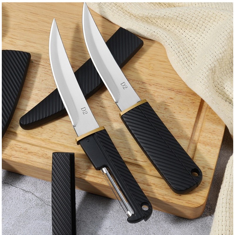 ตรงปกส่งไว ราคาถูก SD7 มีดหั่นผลไม้ มีดปอกผลไม้ มีดผลไม้ มีดหั่นผัก+ซอง - รูปที่ 2