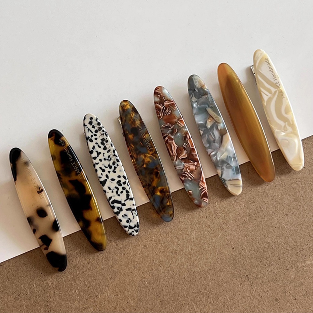 กิ๊บติดผม France Handmade ขนาด 6.3cm. กิ๊บหนีบผม กิ๊บผม เครื่องประดับ