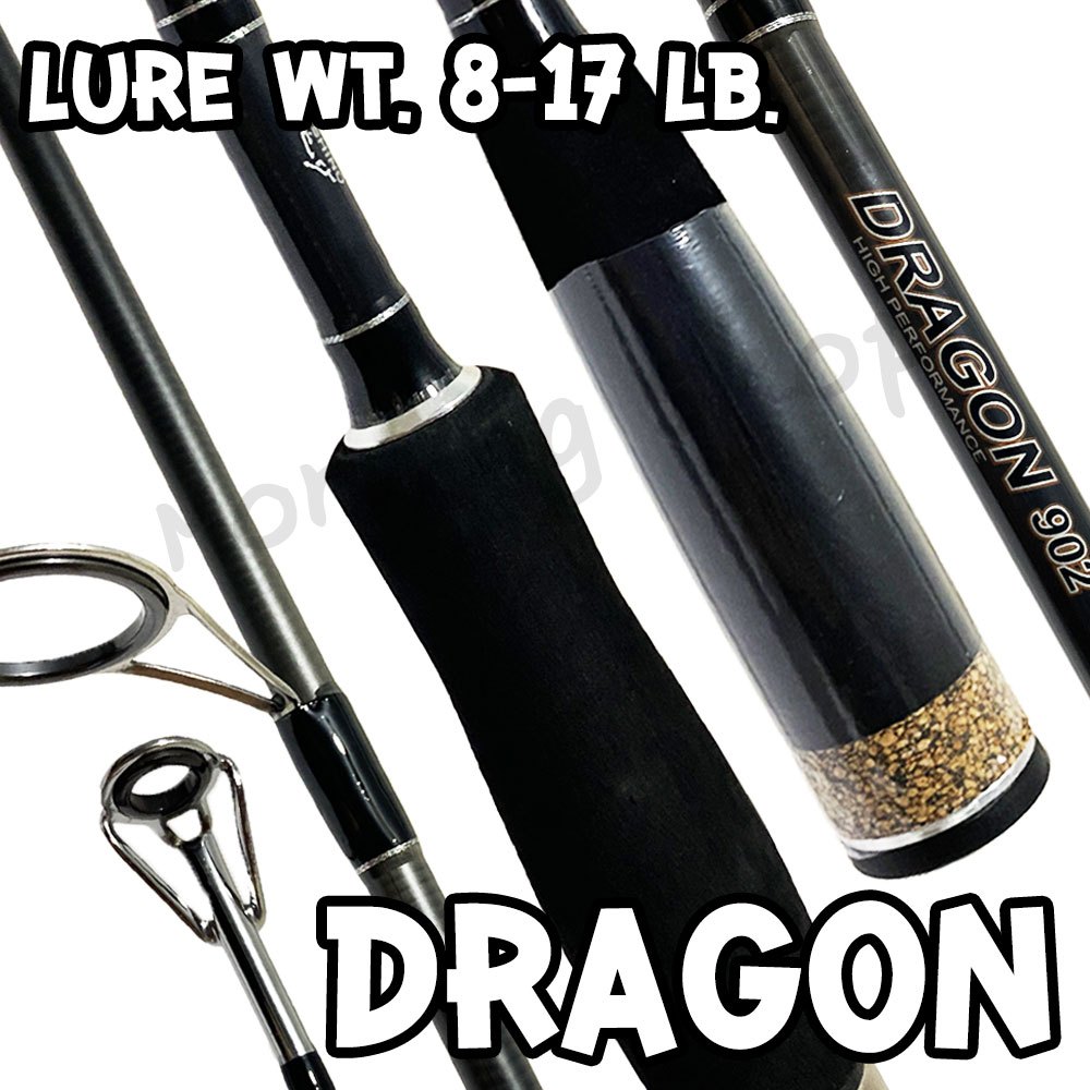 [ส่งฟรี] คันสปิ๋ว กราไฟท์ Ashino Dragon ดราก้อน Line wt. 8-17 lb