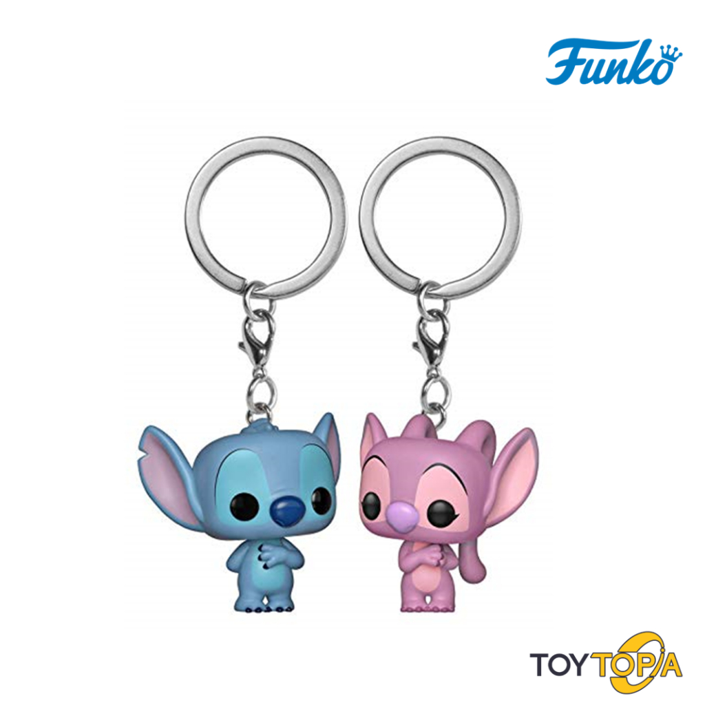 Funko POP! (36370) Stitch & Angel Pocket POP! Keychain: Lilo&Stitch (Pack 2)