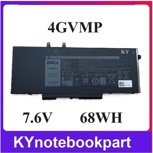 BATTERY ORIGINAL แบตเตอรี่ ของแท้ DELL Latitude 5400 5410 5500 5510 Precision 3540 3550 Inspiron 759