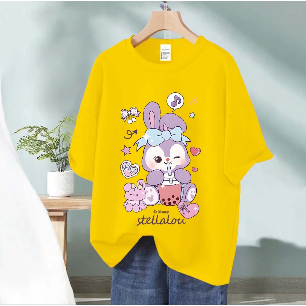 💥 BK-1020 💥 เสื้อยืดแฟชั่น ผ้านิ่มเด้งผ้ายืดเนื้อผ้านุ่มระบายอากาศดี  เสื้อแขนสั้นวินเทจทรงตรงไซส์ไม่เล็ก ใส่ได้ทั้ง ญ/ช - รูปที่ 5