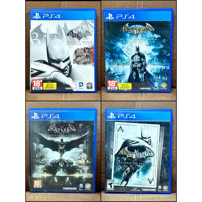 [Ps4] BATMAN - รวมหลายภาค / Arkham City / Arkham Knight / Arkham Asylum / Return to Arkham [มือ2]