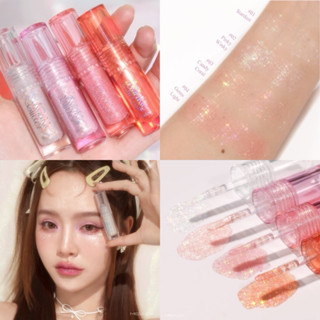 ใหม่ ⨾ Meilinda Twinkle Glitter shadow ลิควิดกลิตเตอร์ติดแกล…