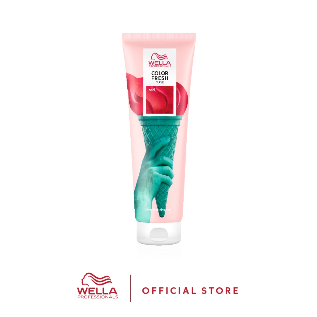 Wella Professionals คัลเลอร์เฟรช มาสก์ เรด 150 มล. Color Fresh Mask RED 150ml.