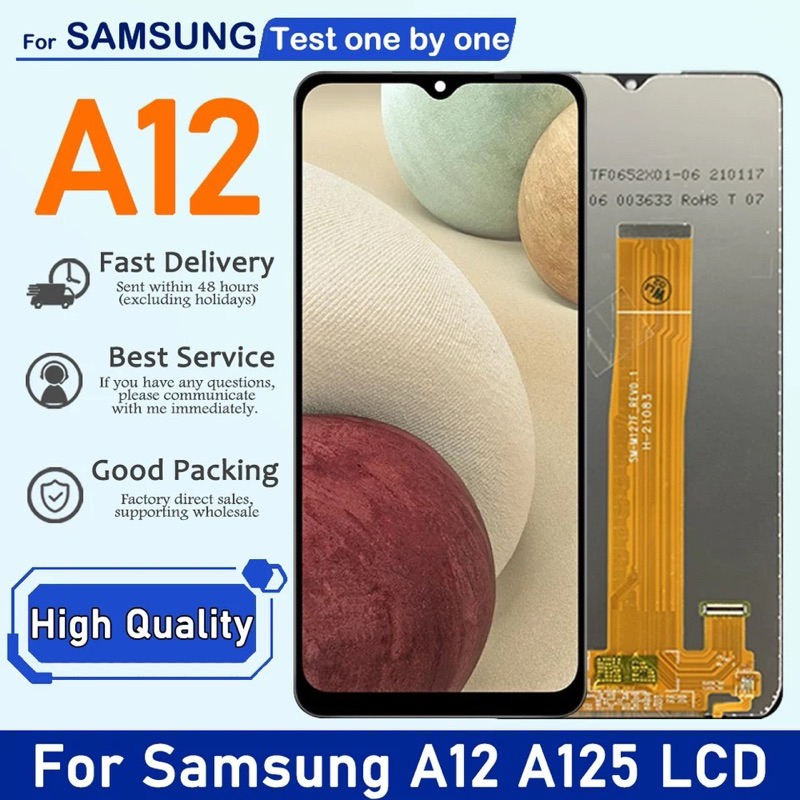 samsung galaxy A02/A12 จอแท้ LCD จอ+ทัช ซัมซุง กาแลคซี่ A02/A022F LCD Screen Display Touch samsung A